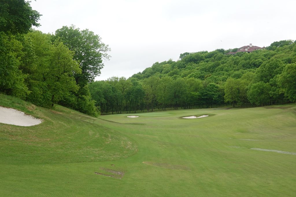 1st Hole at The Patriot Golf Club (566 Yard Par 5)
